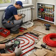 Ремонт и замена систем отопления в Бишкеке - радиаторы и котлы